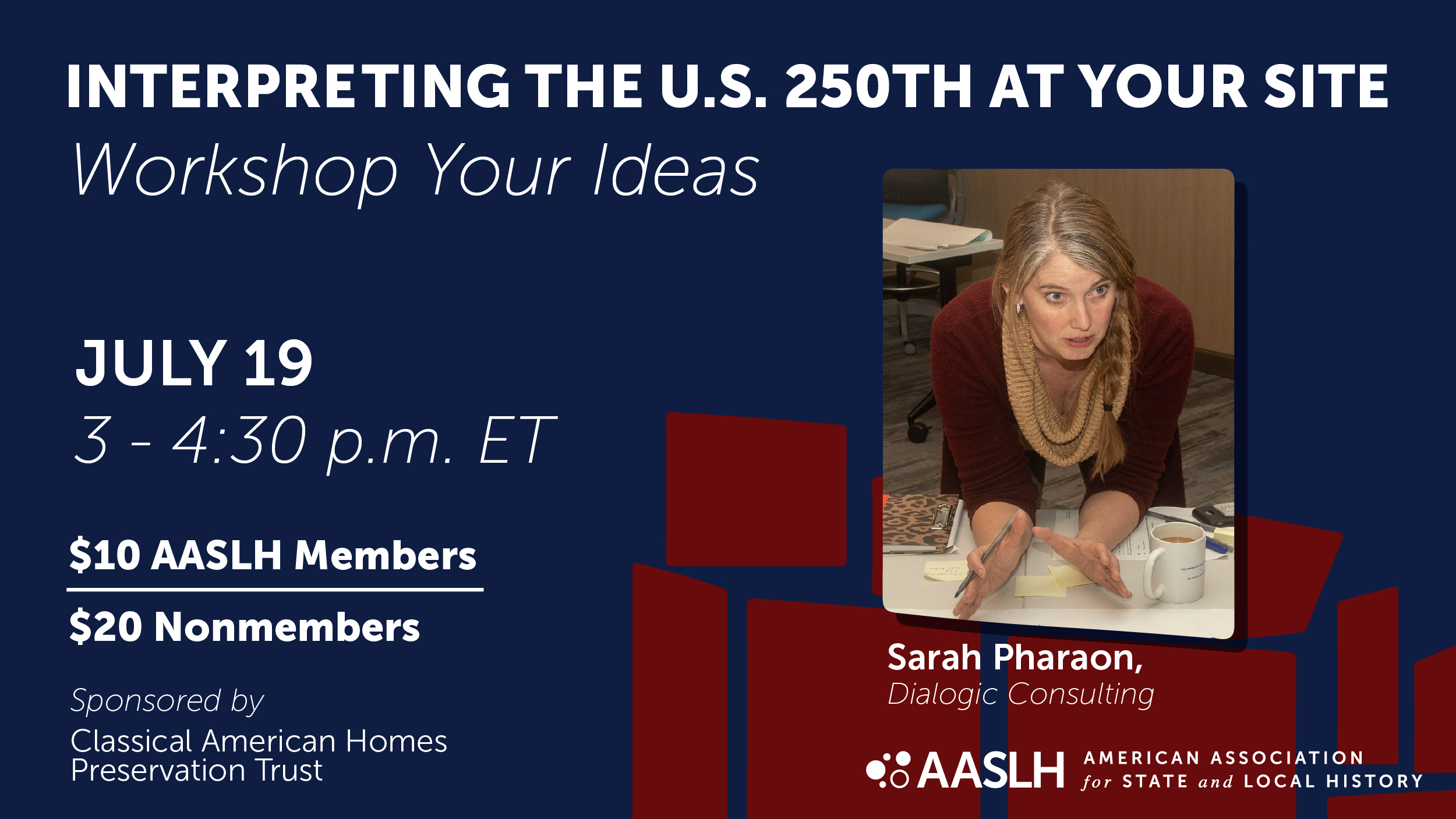 Interpreting the U.S. 250th at Your Site: Workshop Your Ideas- Live Webinar