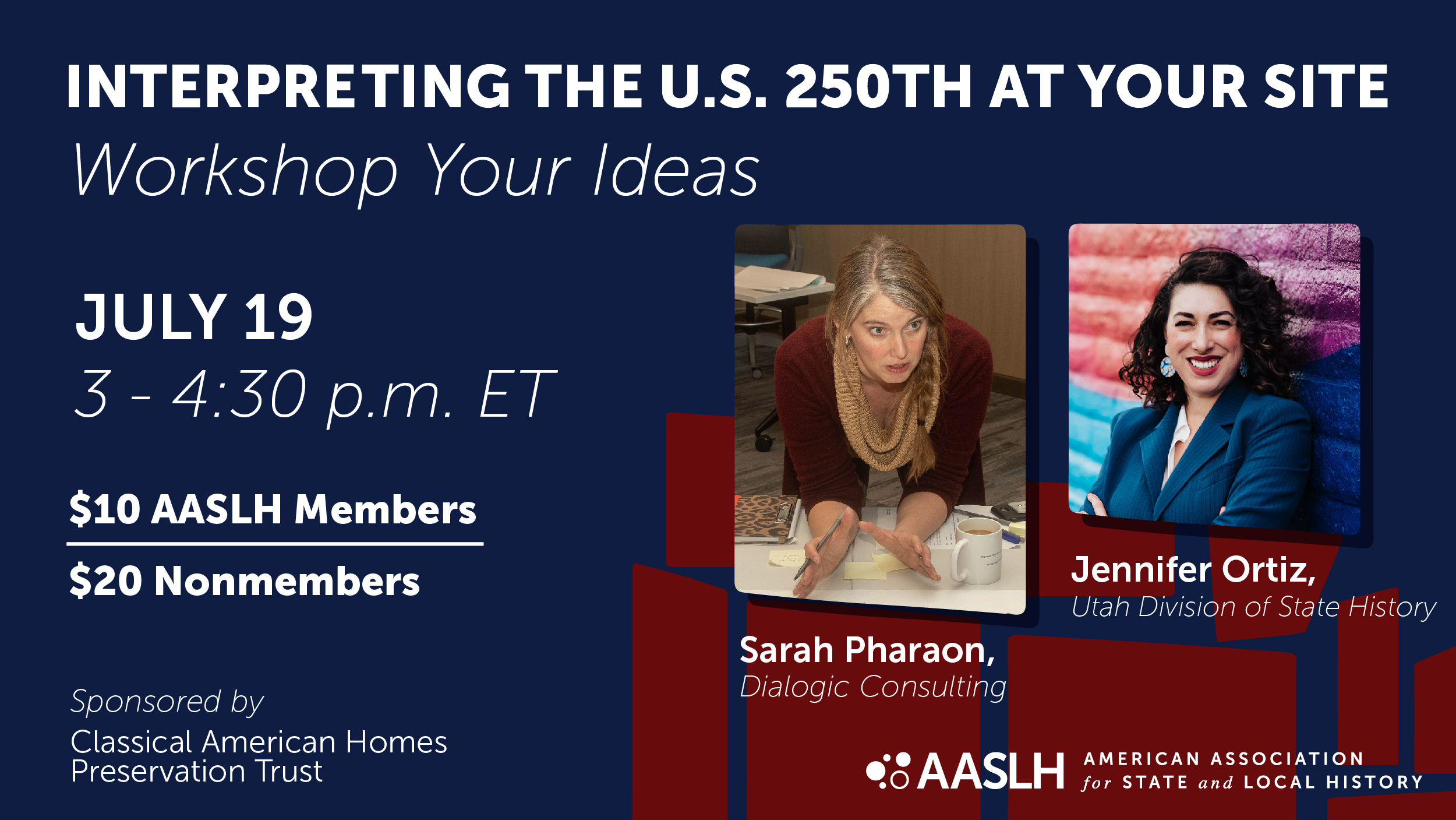 Interpreting the U.S. 250th at Your Site: Workshop Your Ideas- Live Webinar