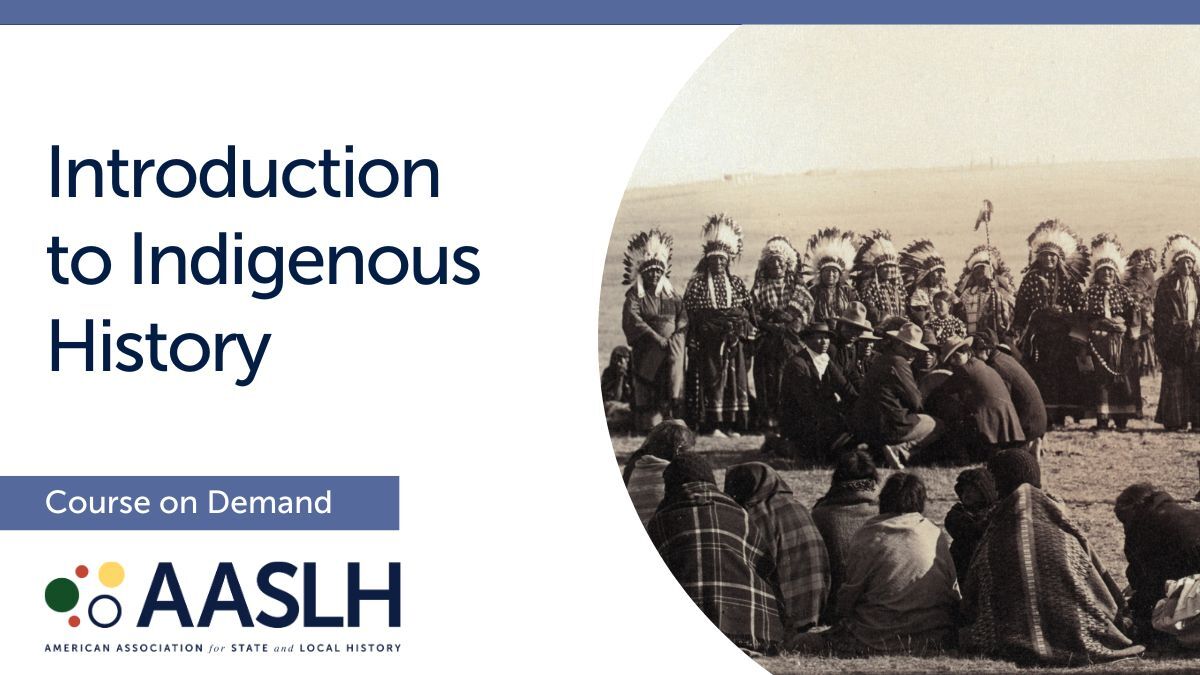 Introduction to Indigenous History - On-Demand