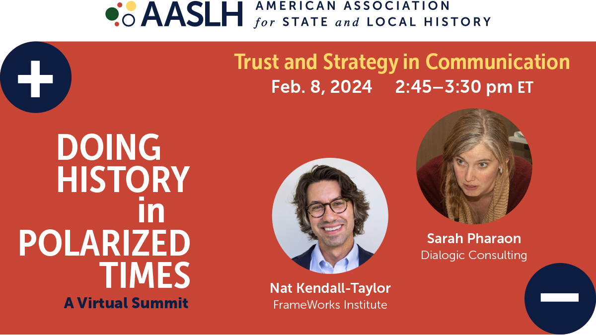 Doing History in Polarized Times - Day 1 / Session 2 - Trust and Strategy in Communication